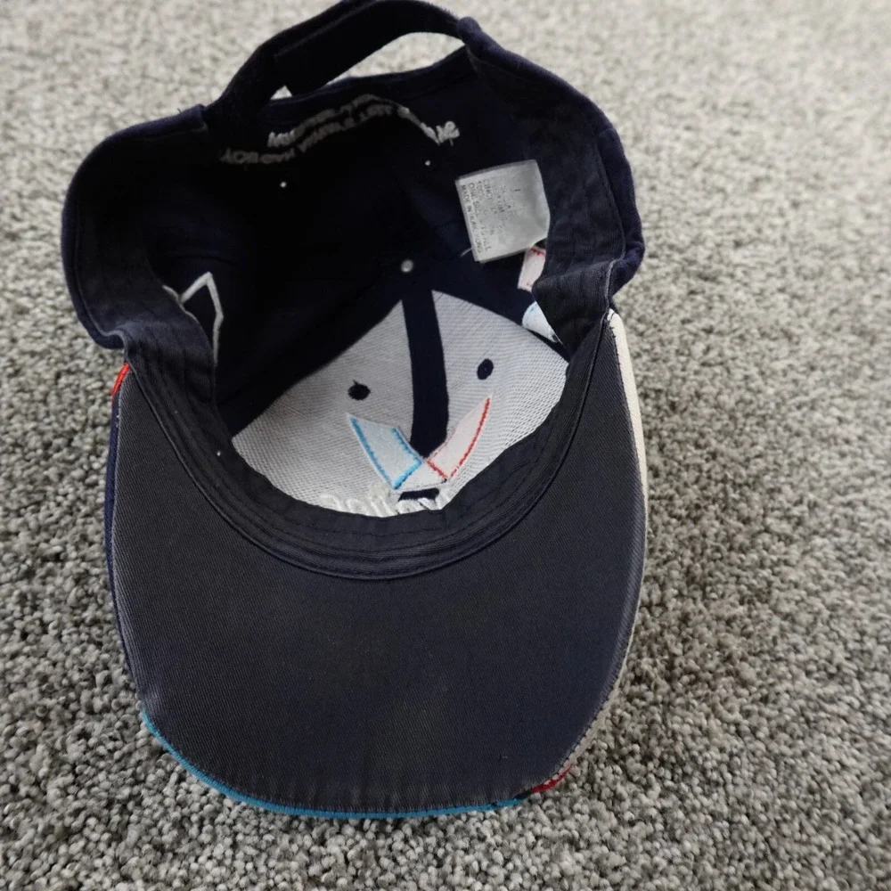 VTG Mark Martin Hat Mens Sharktooth Strap Back Cap‎ Nascar 6 Valvoline Racing